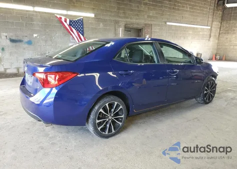 2017 Toyota Corolla L from USA, damaged, VIN 2T1BURHEXHC912718